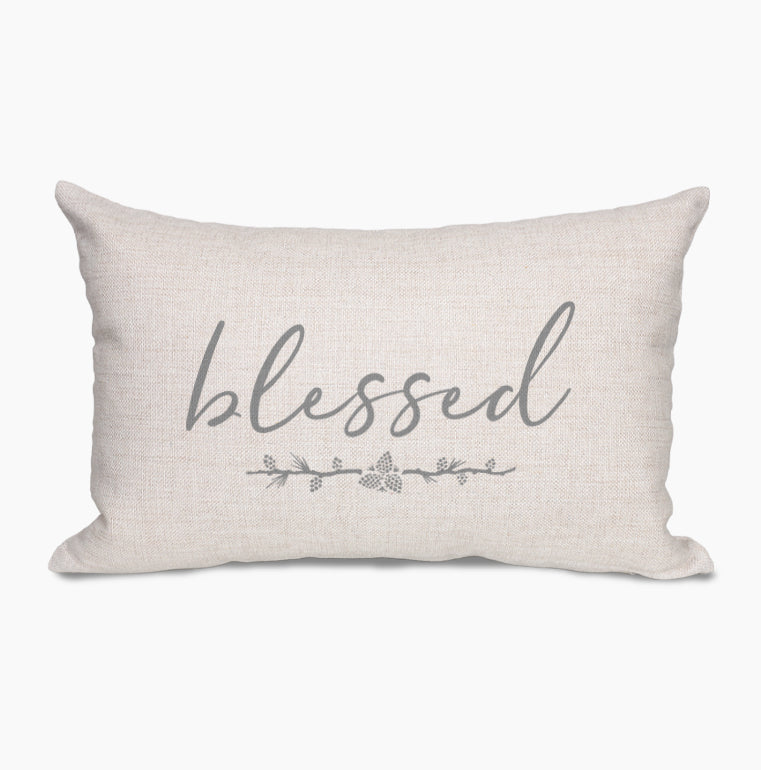 Blessed shop lumbar pillow