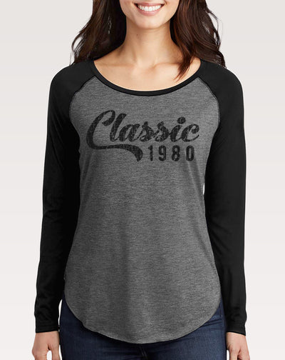Women's Classic 40th Birthday Long Sleeve T-Shirt - Hello Floyd Gifts & Decor