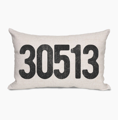 Farmhouse Zip Code Pillows - Hello Floyd Gifts & Decor