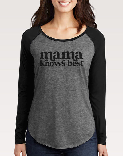 Mama Knows Best Women's Long Sleeve T-Shirt - Hello Floyd Gifts & Decor