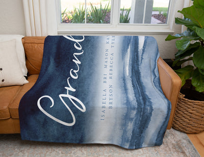 Personalized Blanket For Grandma & Mom - Hello Floyd Gifts & Decor