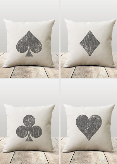 Poker Pillows - Poker Room Decor - Hello Floyd Gifts & Decor