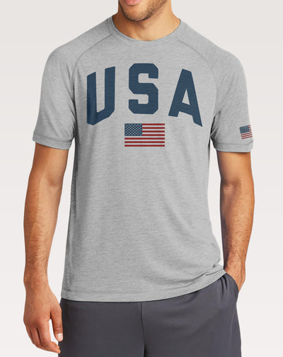USA Men's American Flag Shirt - Hello Floyd Gifts & Decor