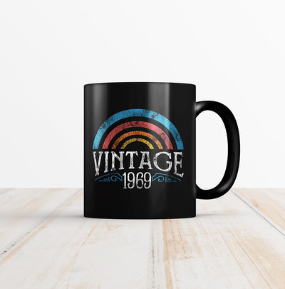 50th Birthday Vintage Rainbow Coffee Mug - Hello Floyd Gifts & Decor
