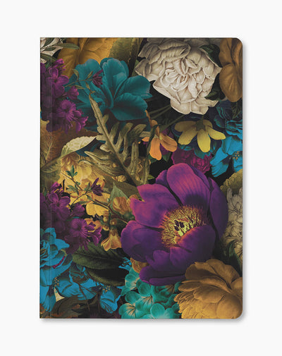 Botanical Flowers Paperback Notebook - Hello Floyd Gifts & Decor