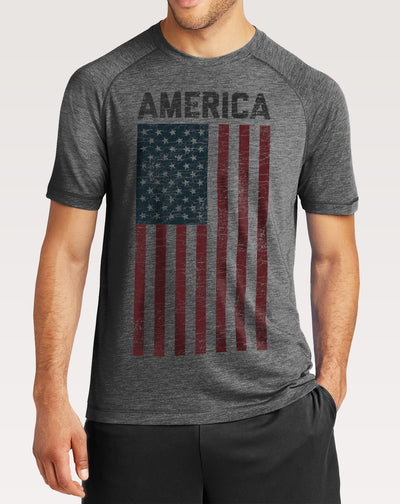 Men's America Vintage Flag Shirt - Hello Floyd Gifts & Decor