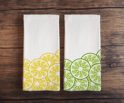 Lemon & Lime Kitchen Towel Set - Hello Floyd Gifts & Decor