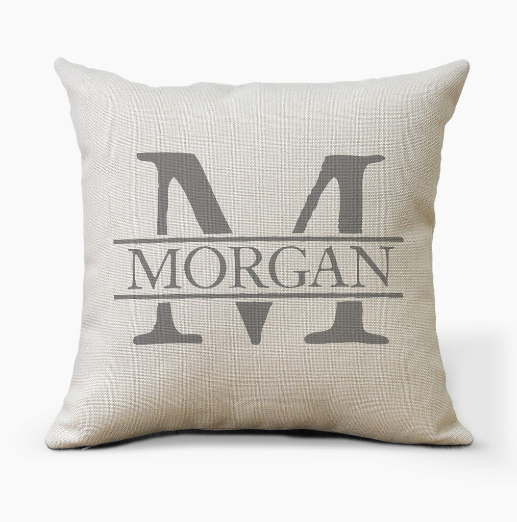 Personalized Pillows With Names, Letter Pillow