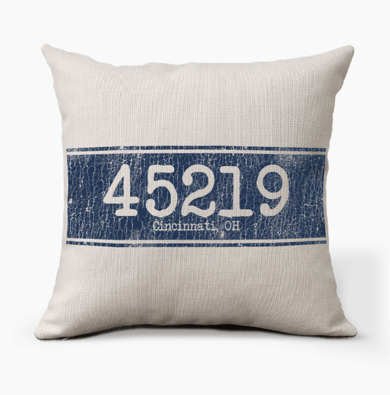 Zip Code Pillows Hello Floyd Gifts Decor
