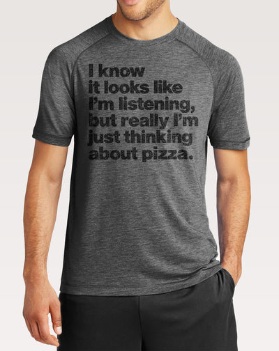 Just Thinking About Pizza T-Shirt - Hello Floyd Gifts & Decor