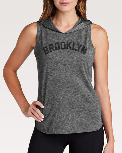 Women's Brooklyn Hoodie Tank Top - Hello Floyd Gifts & Decor